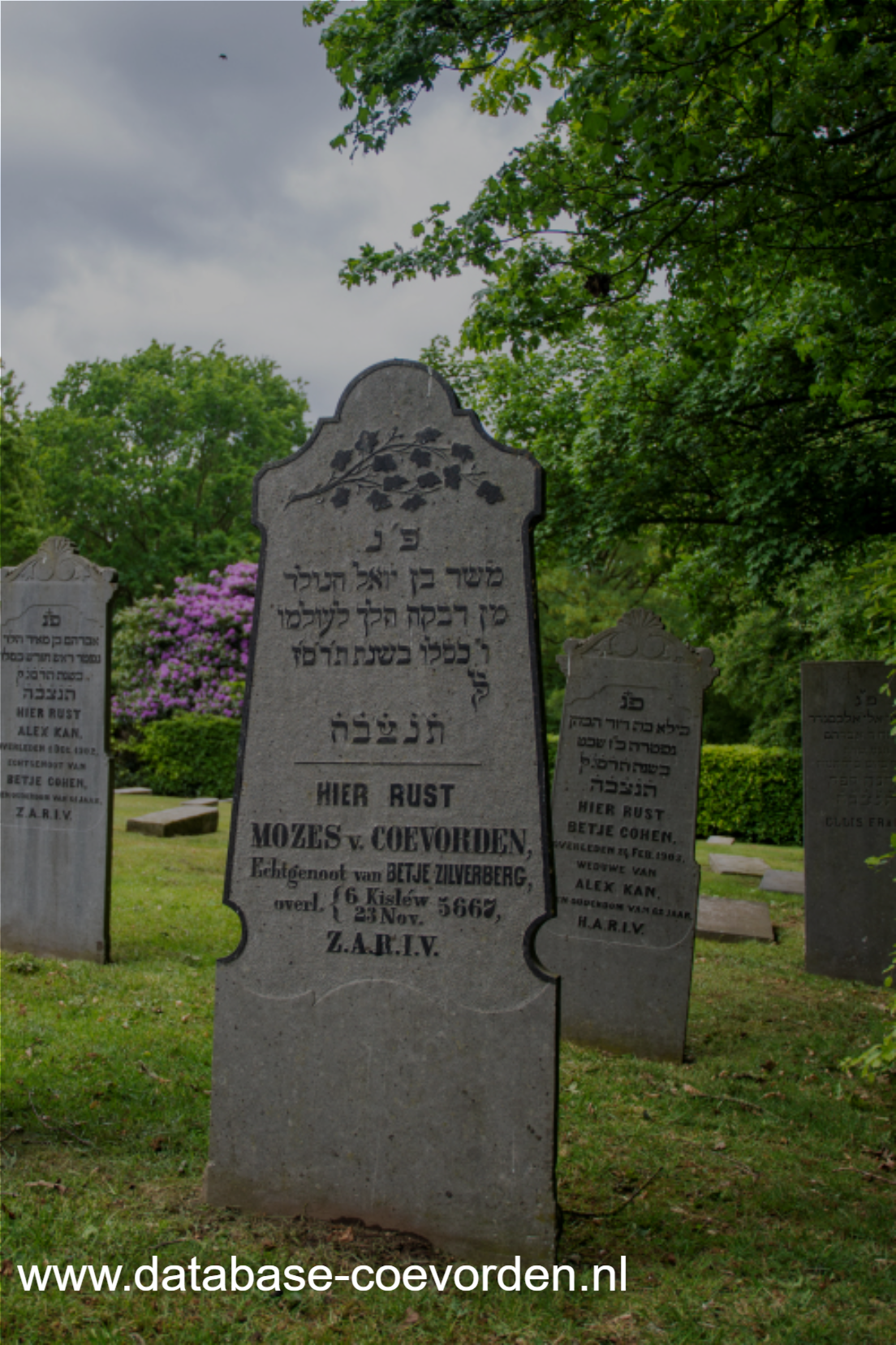Cemetery register gallery image
