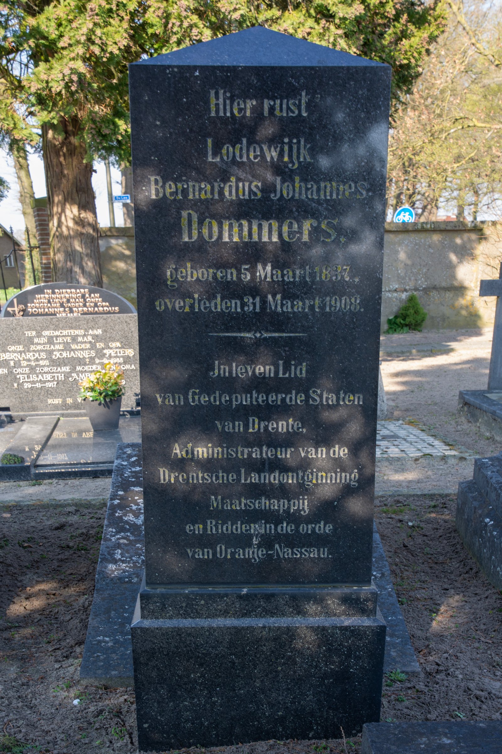 Cemetery register image