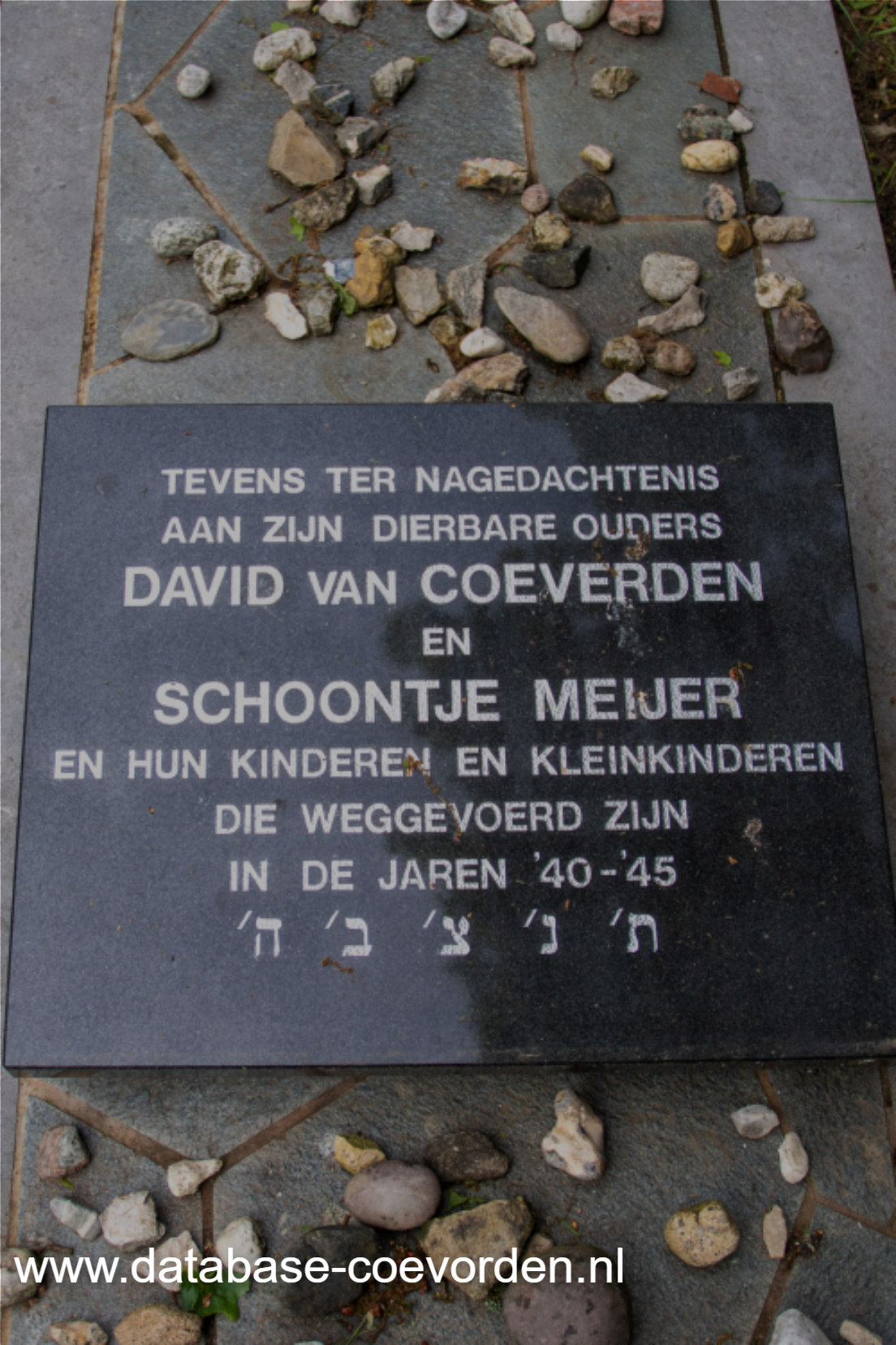 Cemetery register image